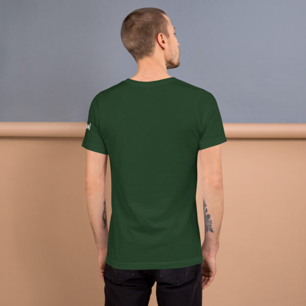 Unisex t-shirt -  RT-001 (White Logo) - Image 8