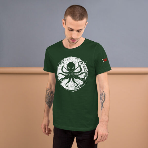 Unisex t-shirt -  RT-001 (White Logo) - Image 7