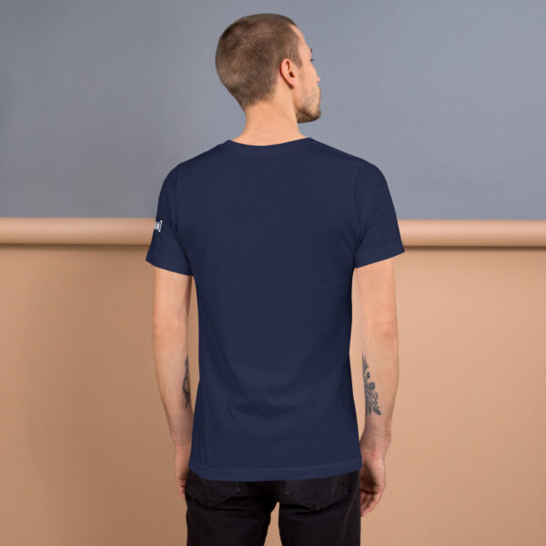 Unisex t-shirt -  RT-001 (White Logo) - Image 5